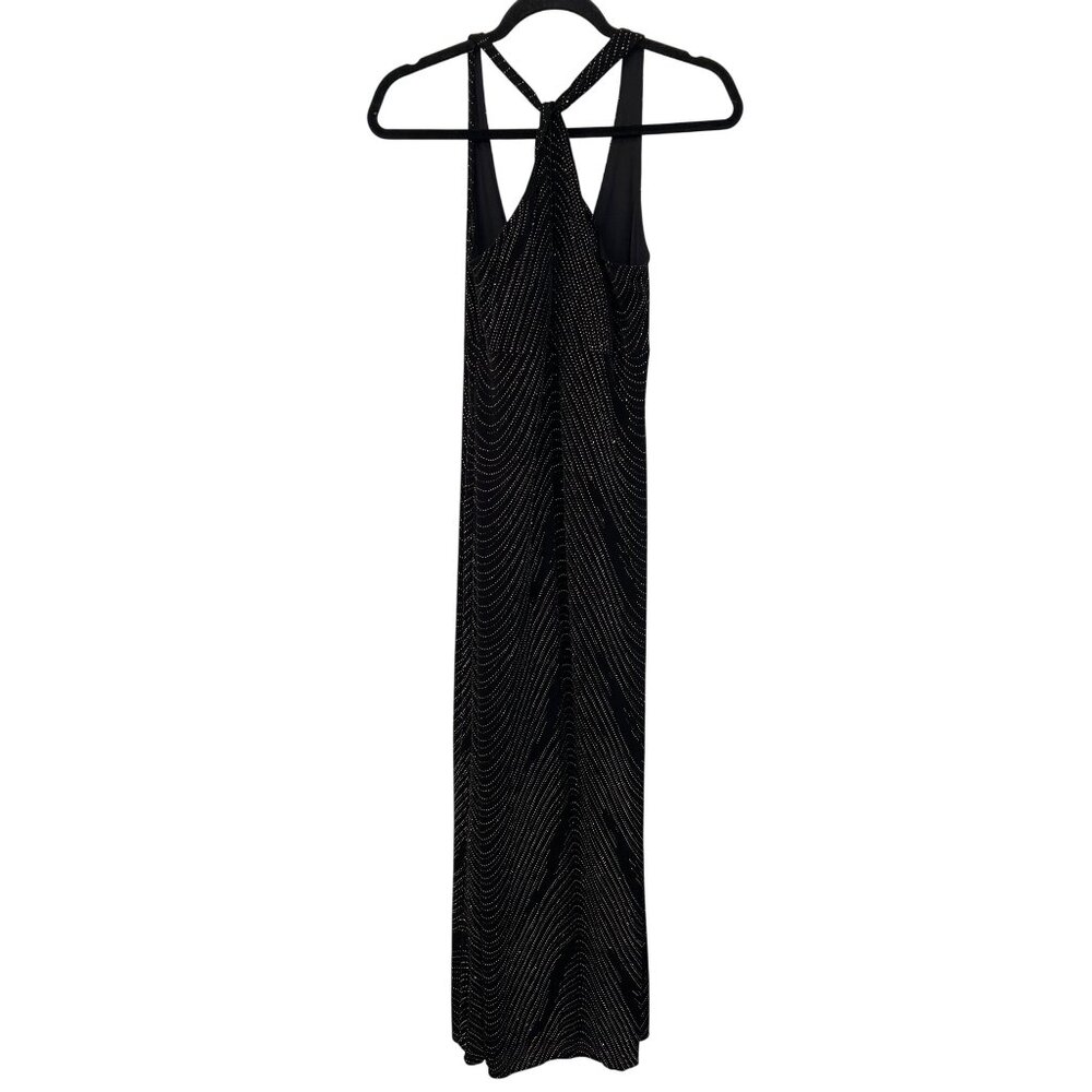 JS Boutique Long Formal Gown Size 6 Sleeveless Glitter Shimmer Elegant Party